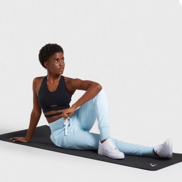 GYMSHARK Poise Hareem Joggers Washed Blue - Picture 3 of 9